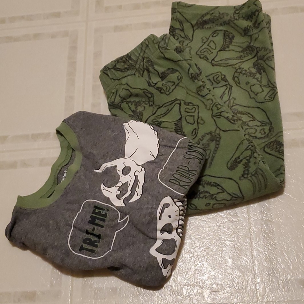 Boys dino pajamas 5